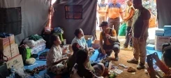 BNPB Salurkan Dukungan Bantuan Logistik Bagi Korban Kebakaran Pemukiman Kapuk Muara